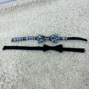 Cat & Jack Kids Tie‎ Bow Black Blue